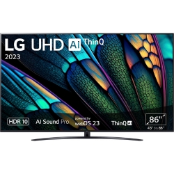86″ LG 86UR81006LA Smart-TV (4K UHD, UHD,HDR10, AI Sound Pro, AI Brightness Control) für 1138,95€ (VG: 1275€)