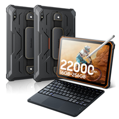 Blackview Active 8 Pro Outdoor Tablet (16GB+256GB, 22000mAh)+ Keyboard für 271,35€