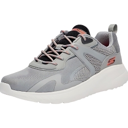 Skechers Herren Sneaker – Bobs Squad Chaos Elevated Drift, Grau (Gr.: 39 – 48,5) für 40€ (VG: 55,65€)