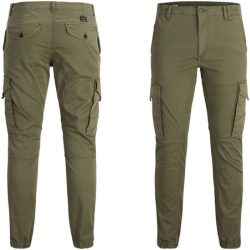 Jack & Jones Cargohose – Paul Flake, Olive für 16,80€ (VG: 32,98€)
