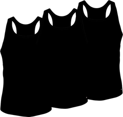 Tommy Hilfiger Herren 3er Pack Tank Tops aus Baumwolle in S oder XXL für 22,19€ (VG: 36,48€)