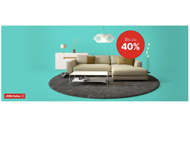 Otto.de: 20% Extra auf viele bis 40% reduzierte Wohnartikel (inkl. Garten)