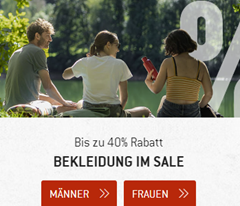 Bergfreunde Summer-Sale mit bis zu 75% Rabatt