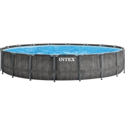 Intex PrismFrame Greywood Pool Set Ø 549 x 122cm für 189,90€ (VG: 269€)