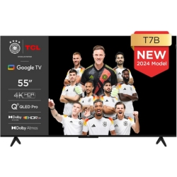 55″ QLED TV – TCL 55T7B Pro (4K UHD, HDR PRO, Dolby Atmos) für 399€ (VG: 518,99€)