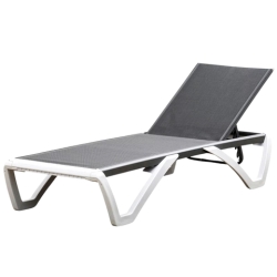 Outsunny Gartenliege (Aluminium, verstellbar) für 115,99€ (VG: 168,27€)