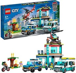 Lego City Hauptquartier der Rettungsfahrzeuge (60371) für 42,98€ (Vergleich: 51,89€)