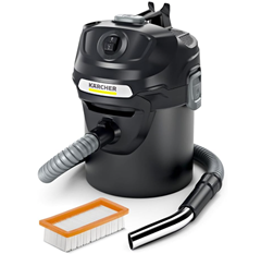 Kärcher AD 2 Aschesauger und Trockensauger/Kaminsauger für 84,99€ (VG: 101,27€)