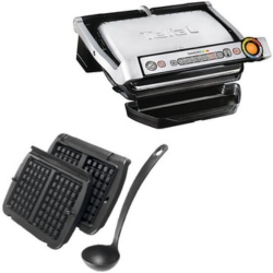 Tefal OptiGrill+ GC716D inkl. Waffeleinsatz für 132,94€ (VG: 159,89€)