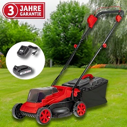 20V Walter Akku Rasenmäher mit Akku und Ladegerät (Schnittbreite 32cm) für 94,90€ (Vergleich: 124,90€)