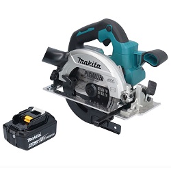 18V Brushless Akku-Handkreissäge Makita DHS 661 G1 mit Akku 6,0 Ah – ohne Ladegerät für 298,11€ (Vergleich: 354,45€)