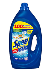 Spee Aktiv Gel Universal 4 + 1 Waschmittel (100 Waschladungen), Flüssigwaschmittel mit 4 + 1 Formel für 10,79€ (VG: 15,79€)