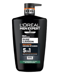 L’Oréal Men Expert XXXL 5in1 Duschgel Pure Carbon, 1 Liter für 5,28€ (Vergleich: 6,95€)