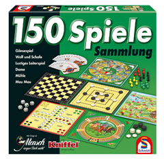 Schmidt Spiele 150er Spielesammlung für 7,99€ (Vergleich: 14,62€)