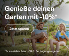 eBay: 10% Rabatt auf diverse Garten- und Heimwerkerartikel