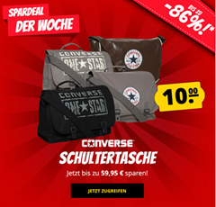 SportSpar: Converse Schultertaschen für je 10€ zzgl. eventuell Versand