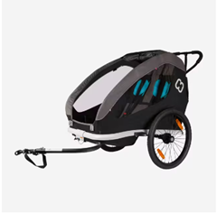 Hamax Traveller Kinderfahrradanhänger für bis zu 2 Kinder für 258,98€ (Vergleich: 319,99€)
