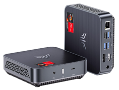 NiPoGi AM02PRO Mini PC (AMD Ryzen 7 5800U 32GB Dual DDR4 512GB Nvme PCle3.0 SSD Win11 Radeon RX Vega 8) für 323,92€