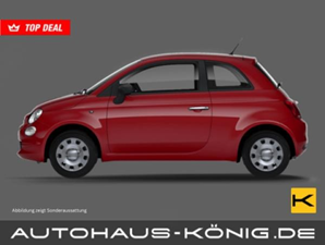 Fiat 500 für 77€ im Monat (5.000km/Jahr, 36 Monate, LF = 0,58) oder mit 10.000km/Jahr für 87€/Monat