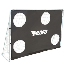 MUWO Fußballtor mit Torwand & 217 x 153 cm für 24,95€ (VG: 69,99€)