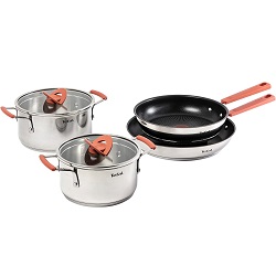 6-teiliges Kochgeschirr-Set Tefal OptiSpace G720S6 für 108€ (Vergleich: 170,46€)