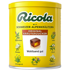 Ricola Schweizer Kräuterzucker Bonbons Dose (250 g) für 1,86€ (Vergleich 3,25€)