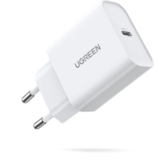 UGREEN USB C Ladegerät, USB-C Netzteil, 20W Schnellladegerät für 7,99€