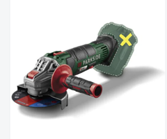 Parkside 20 V Akku-Winkelschleifer »PWSA 20-Li D4« ohne Akku und Ladegerät für 29,99€ (Vergleich: 48,94€)