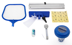 Bestway Poolpflege Komplett Set (Kescher, Dosierschwimmer, Thermometer) für 14,99€ (Vergleich: 28,87€)