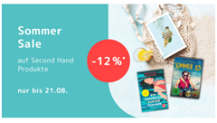 medimops: 12% Extra Rabatt für gebrauchte Ware ab 12€ Bestellwert