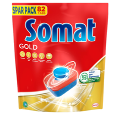 Somat Gold Spülmaschinen Tabs (82 Tabs) für 10,88€ (Vergleich: 16,99€)