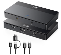 UGREEN 4K Video Capture Card (kompatibel mit Smartphones, Tablets, Notebooks, Konsolen, usw.) für 29,99€