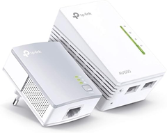 TP-Link WLAN Powerline Adapter Set TL-WPA4220 KIT(600Mbit/s, WLAN 300Mbit/s, Wi-Fi Clone, Fast-Ethernet-LAN) für 41,99€