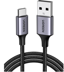 UGREEN USB C Ladekabel Nylon geflochtenes USB auf USB C (0,5m) Kabel für 5,59€