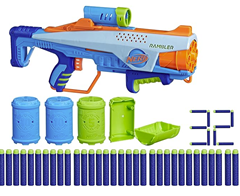 Nerf Elite Junior Rookie Pack, Easy-Play Blaster, 32 Nerf Elite Darts, 4 Ziele für 12,50€
