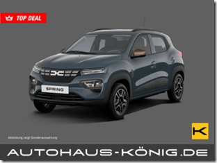 Dacia Spring Extreme ELECTRIC 65 PS für 99€/Monat (24 Moante, 5.000km/Jahr, LF = 0,53) – optional auch mehr km/Jahr, z.B. 10.000 für 110€/Monat