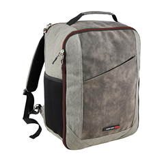 Reiserucksack Cabin Max Manhattan (40x20x25 cm) grau/rot für 29€ (Vergleich: 39,95€)