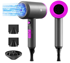 slopehill Ionen Haartrockner mit Diffuser für 24,99€