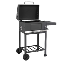 tepro Grillwagen Toronto Basic (Holzkohle-Grill) mit Rollen für 94,99€ (Vergleich: 124,94€)