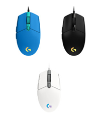 Logitech G203 Gaming-Maus mit anpassbarer LIGHTSYNC RGB-Beleuchtung (6 Tasten, 8.000 DPI, geringes Gewicht) für je 19,90€ (Vergleich: 25,99€)