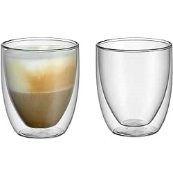 WMF Kult doppelwandiges Cappuccino Gläser Set für 9,89€ (Vergleich: 17,90€)