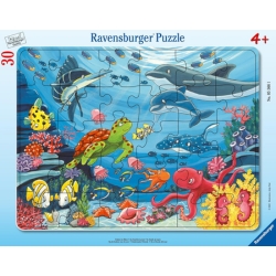 Ravensburger Kinderpuzzle – Unten im Meer (30 Teile, ab 4 Jahren) für 7,99€ (VG: 11,48€)