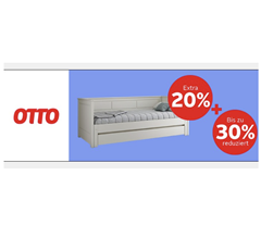 Otto.de: 20% Extra-Rabatt auf bis zu 30% reduzierte Schlafzimmermöbel, so z.B. Altantic Boxbett Benita für 383,99€ plus Versand