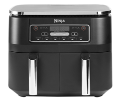 [Bestpreis] NINJA Foodi Dual Zone AF300EU Heißluftfritteuse 2400Watt für 124,99€ (Vergleich: 139€)