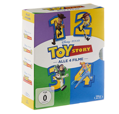 Toy Story 1-4 [Blu-ray] für 22,97€ (Vergleich: 35,52€)