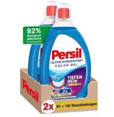 Persil Ultra Konzentrat Color Waschmittel (2 x 65 Waschladungen) für 19,79€ (Vergleich: 32,95€)