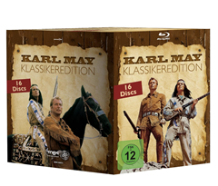 Karl May – Gesamtbox [Blu-ray] für 49,97€ (Vergleich: 61,99€)