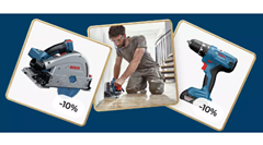 eBay: 10% Rabatt auf ausgewählte Bosch Professional Artikel