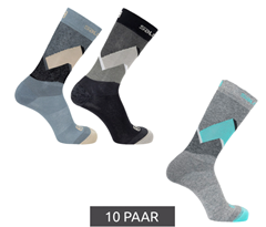 Outlet46: 10 Paar Salomon Wandersocken (Gr. 36-47) für 33,33€