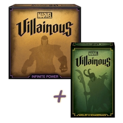Ravensburger Spielebundle Marvel Villainous Infinite Power + Arglist & Schabernack für 25,49€ (VG: 65,92€)